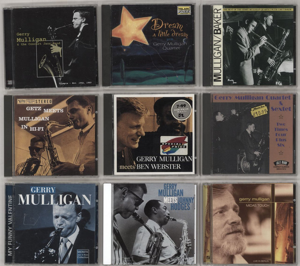 Gerry Mulligan CD Album Collection UK CD album (CDLP) GAJCDCD813295