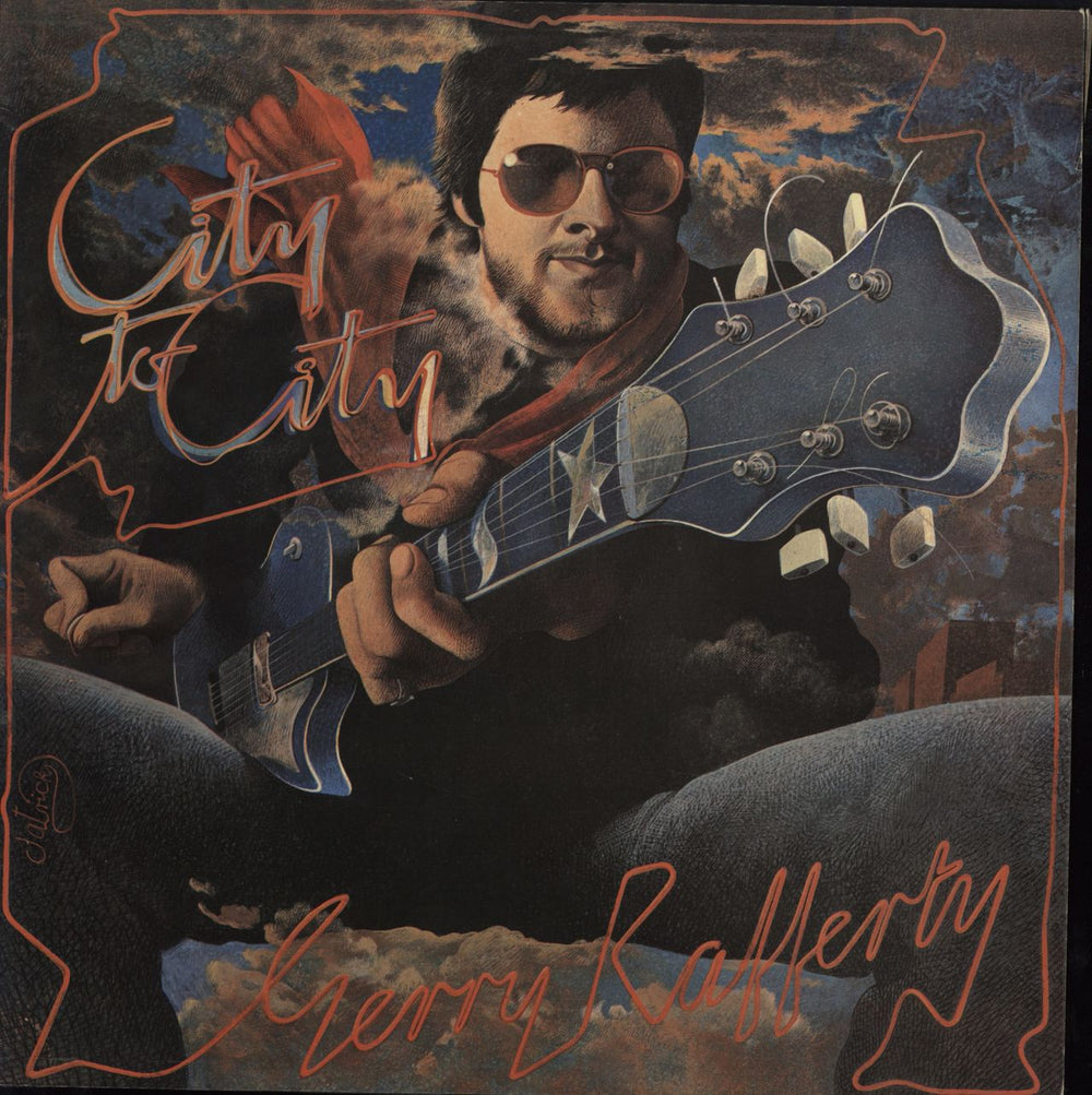 Gerry Rafferty City To City Belgian vinyl LP album (LP record) 4C058-60395