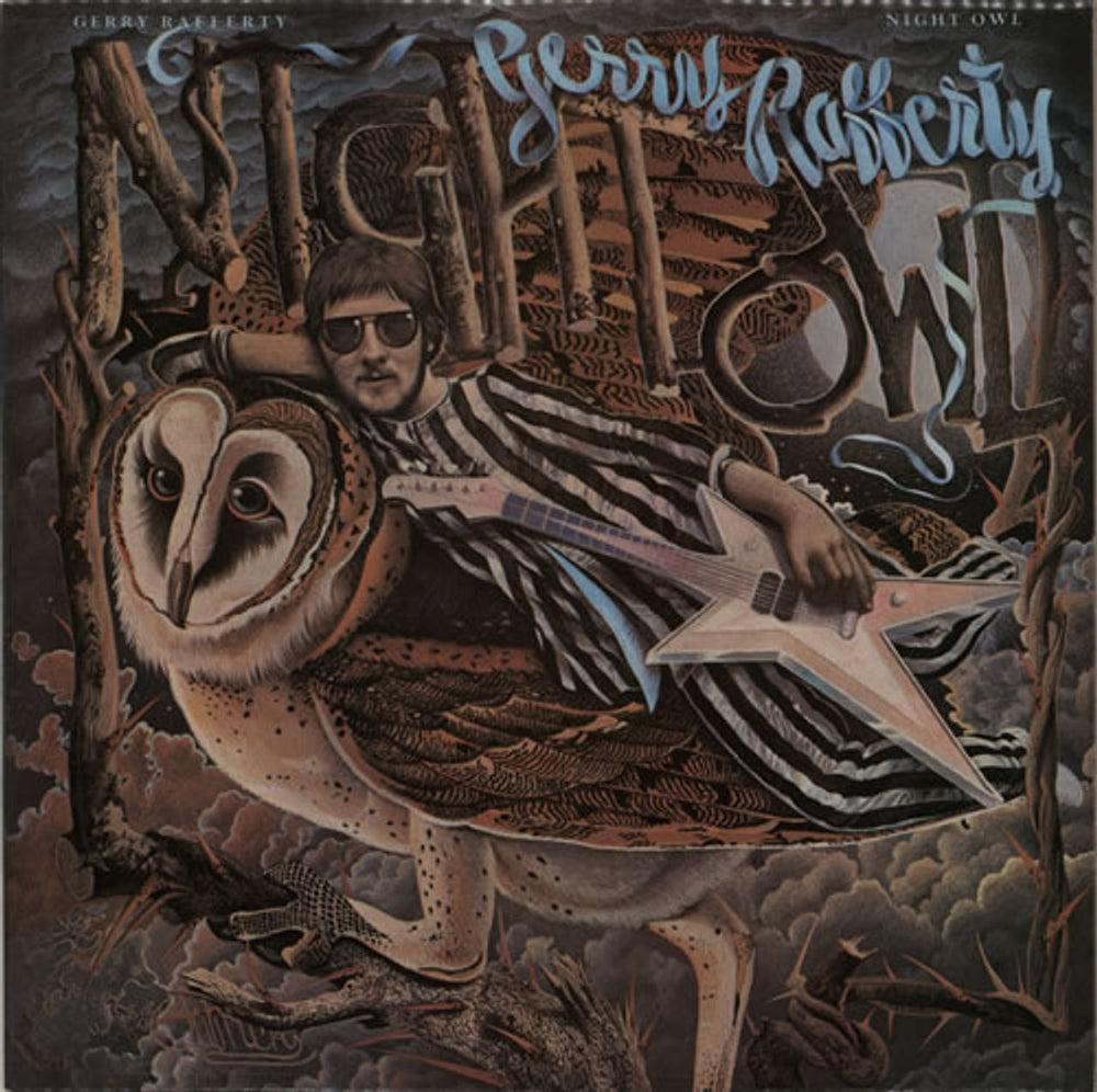 Gerry Rafferty Night Owl French vinyl LP album (LP record) 2S06862700