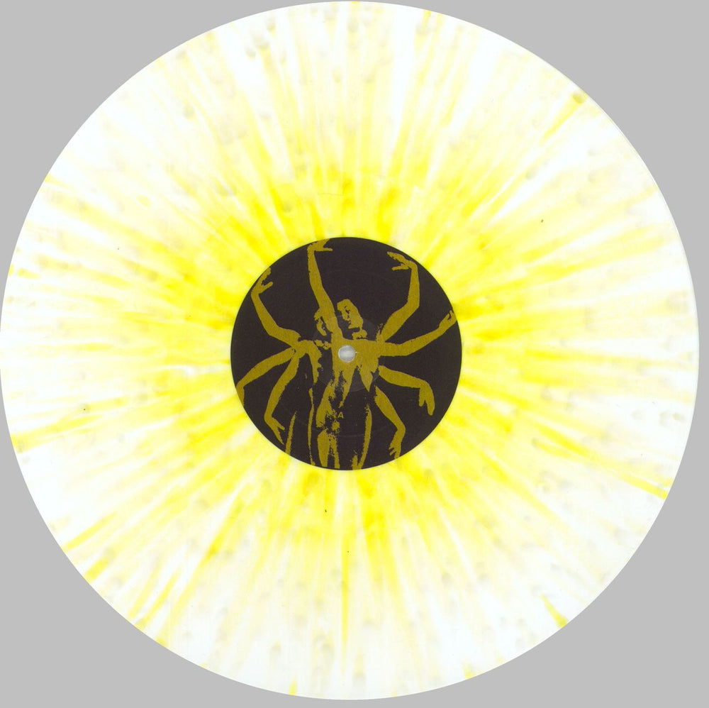 Ghost Iris Comatose - White/Yellow Splatter Vinyl German vinyl LP album (LP record) 6H0LPCO825900