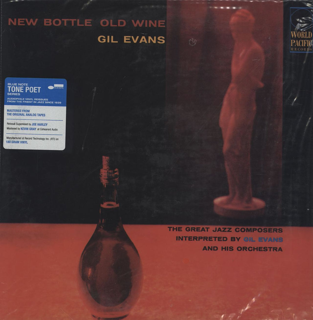 Gil Evans New Bottle Old Wine - 180gm - Tone Poet Series US vinyl LP album (LP record) B0029473-01