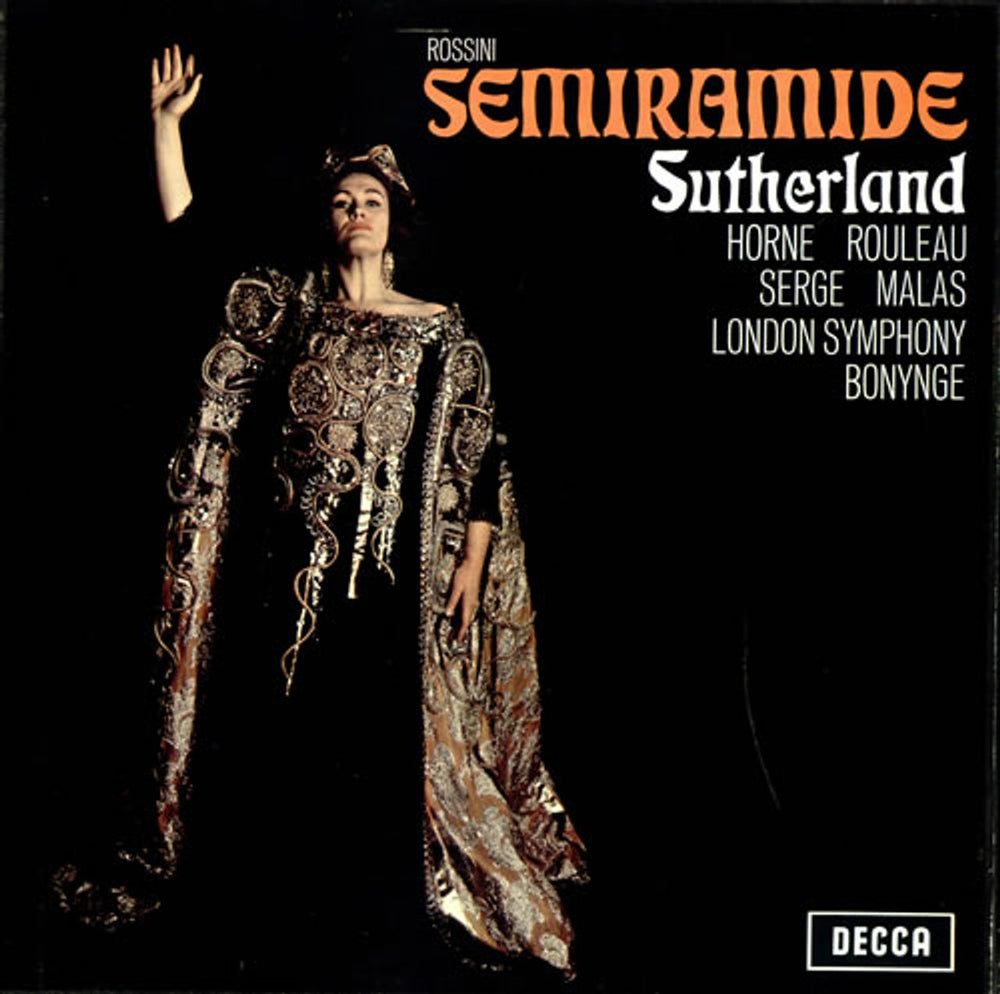 Gioacchino Rossini Semiramide UK Vinyl Box Set SET317-9