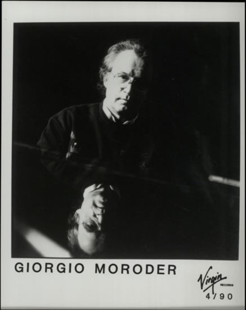 Giorgio Moroder 1990 Press Pack UK Promo media press pack PRESS PACK