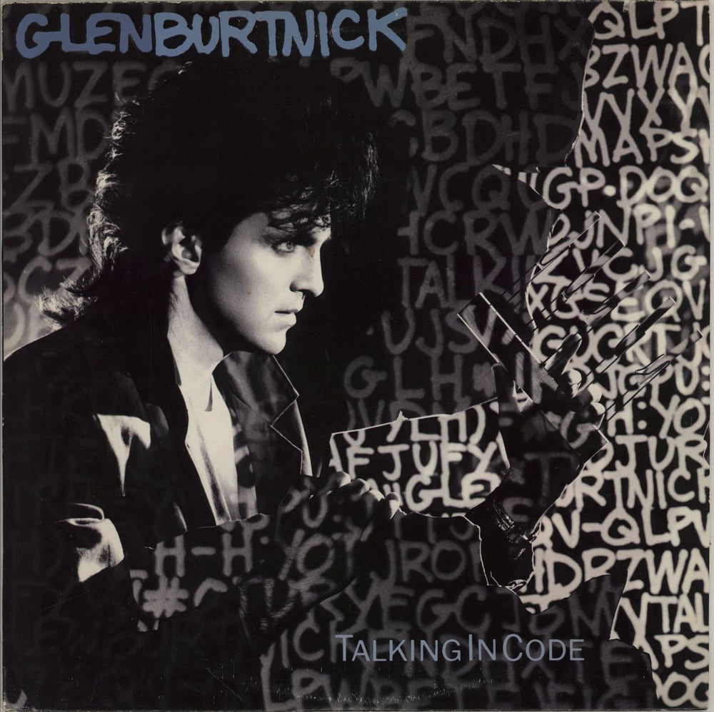 Glen Burtnick Talking In Code US vinyl LP album (LP record) SP6-5114