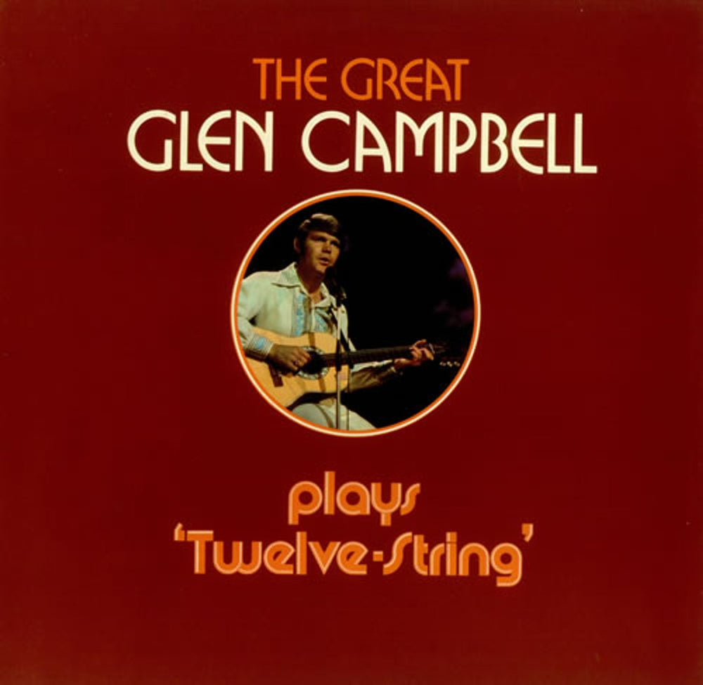 Glen Campbell The Great Glen Campbell Plays Twelve String UK vinyl LP album (LP record) SMF287