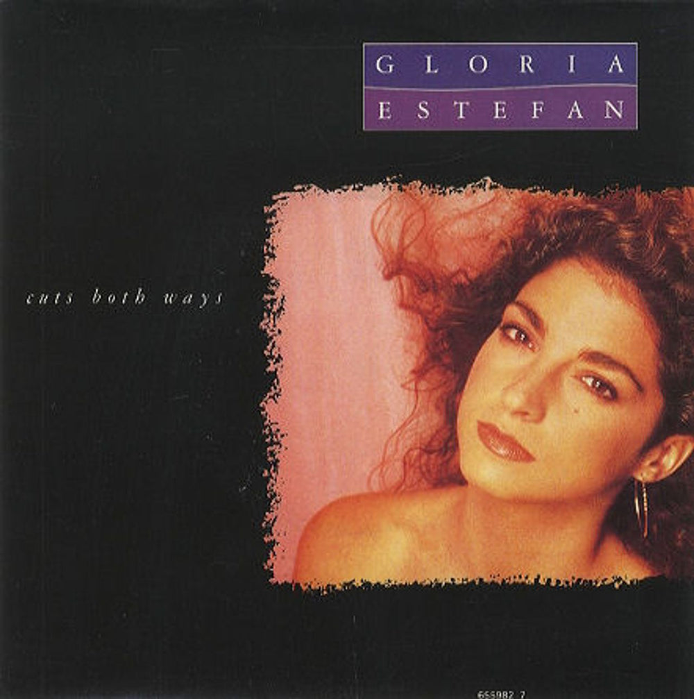 Gloria Estefan Cuts Both Ways UK 7" vinyl single (7 inch record / 45) 6559827