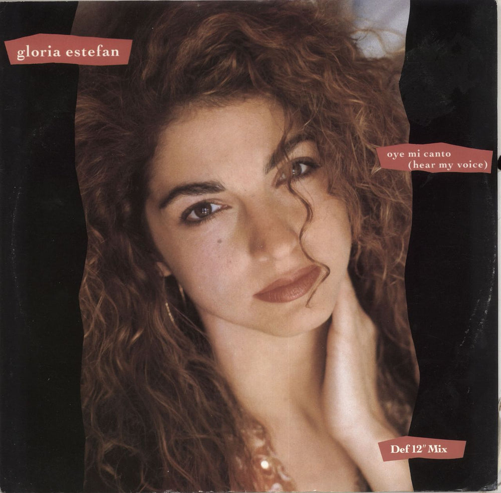 Gloria Estefan Oye Mi Canto (Hear My Voice) UK 12" vinyl single (12 inch record / Maxi-single) 6552878