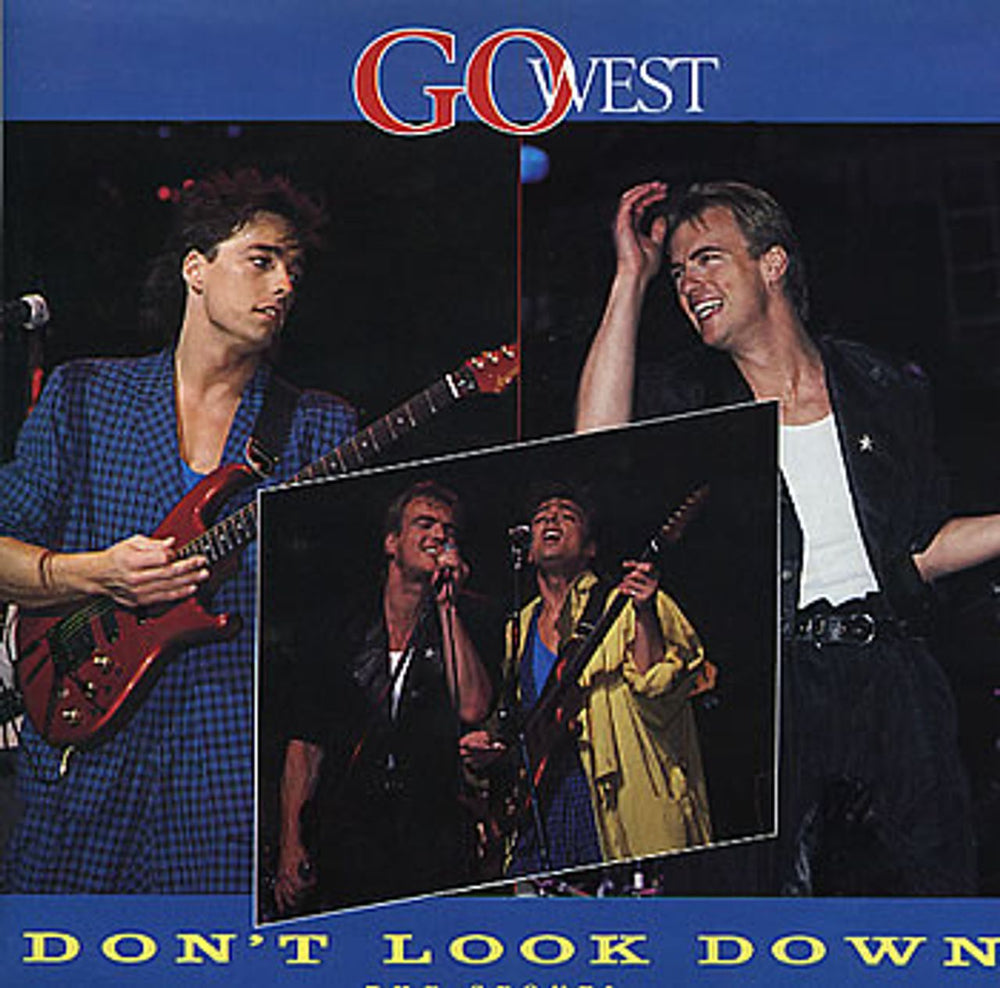 Go West Don't Look Down - The Sequel - Gatefold UK 7" vinyl single (7 inch record / 45) GOW3