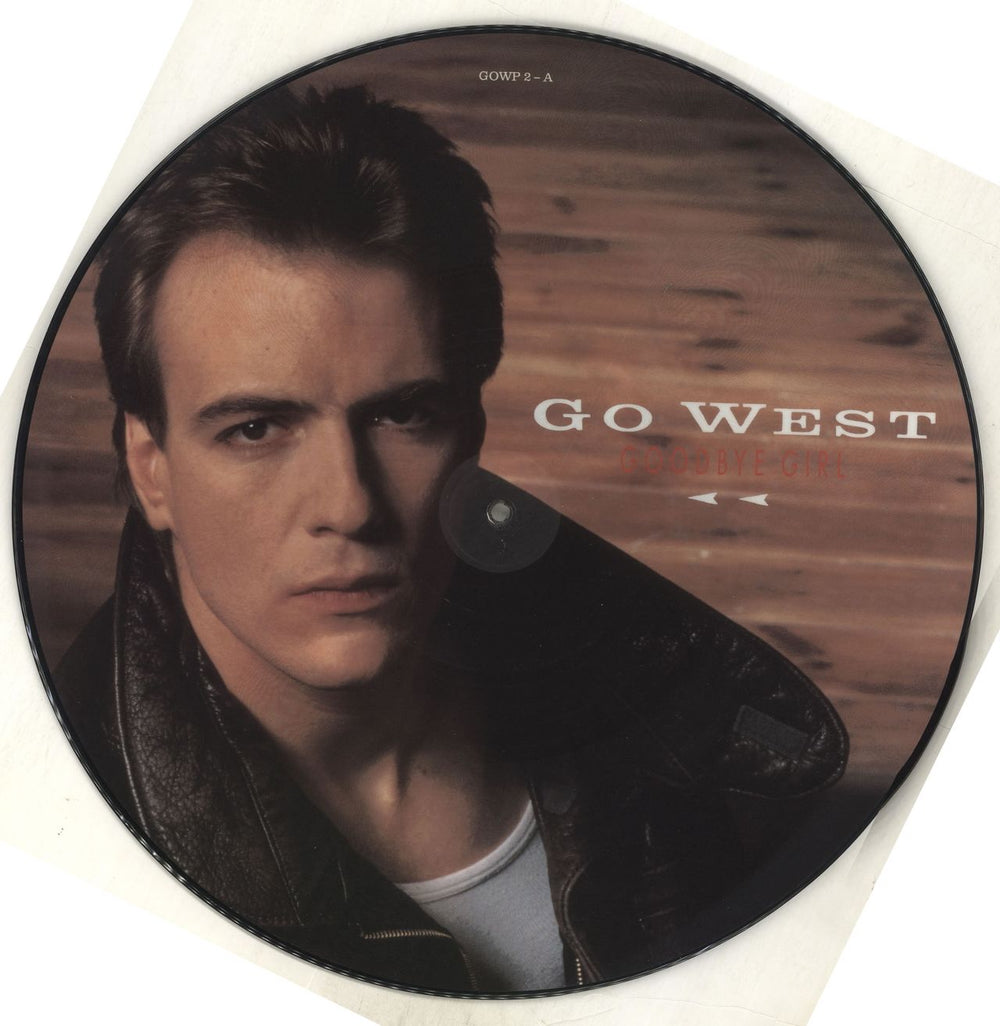 Go West Goodbye Girl UK 12" vinyl picture disc (12 inch picture record) GOWP2