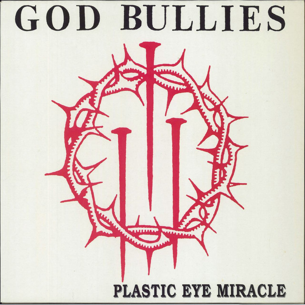 God Bullies Plastic Eye Miracle - Red Vinyl German vinyl LP album (LP record) ARR7/71