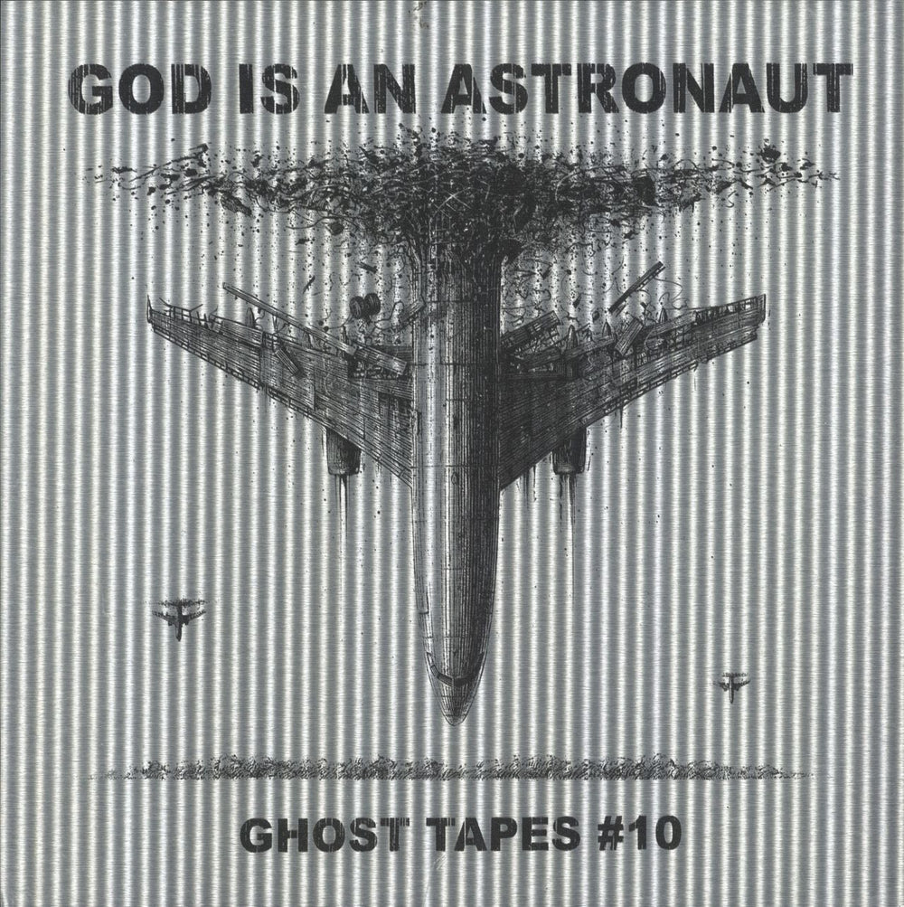 God Is An Astronaut Ghost Tapes #10 - White with Black & Gold Splattered Vinyl UK 2-LP vinyl record set (Double LP Album)