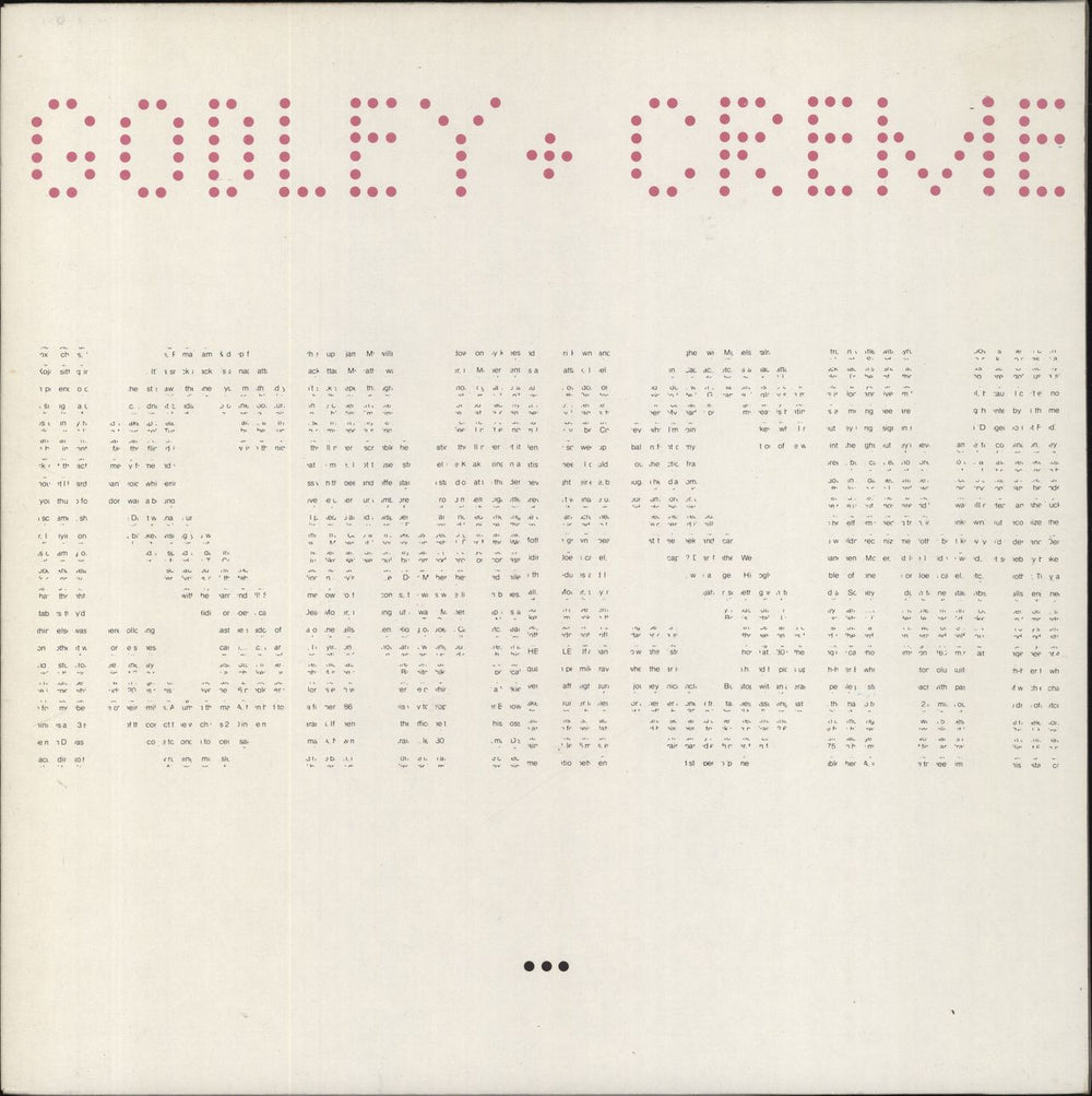 Godley & Creme Ismism Dutch vinyl LP album (LP record) 2442193