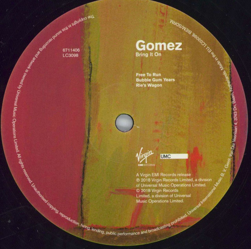 Gomez Bring It On - 180gm - 20th UK 2-LP vinyl record set (Double LP Album) GMZ2LBR816852