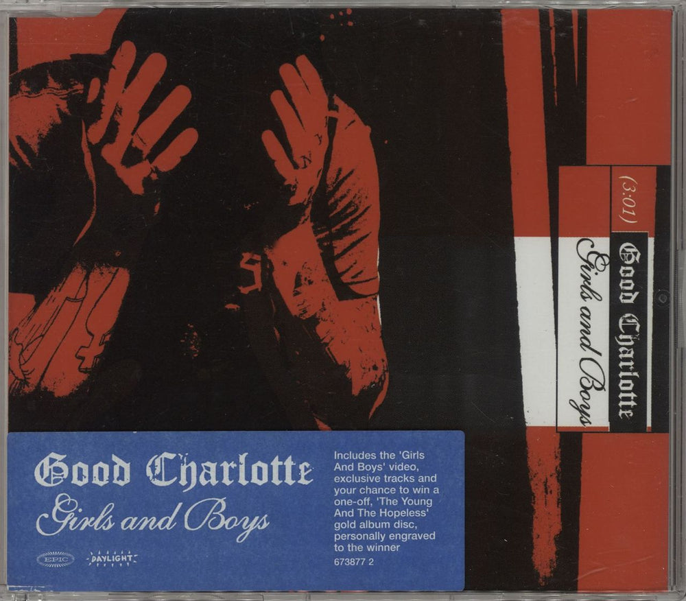 Good Charlotte Girls And Boys - Parts 1 & 2 + Poster UK 2-CD single set (Double CD single) 6738772/6738775