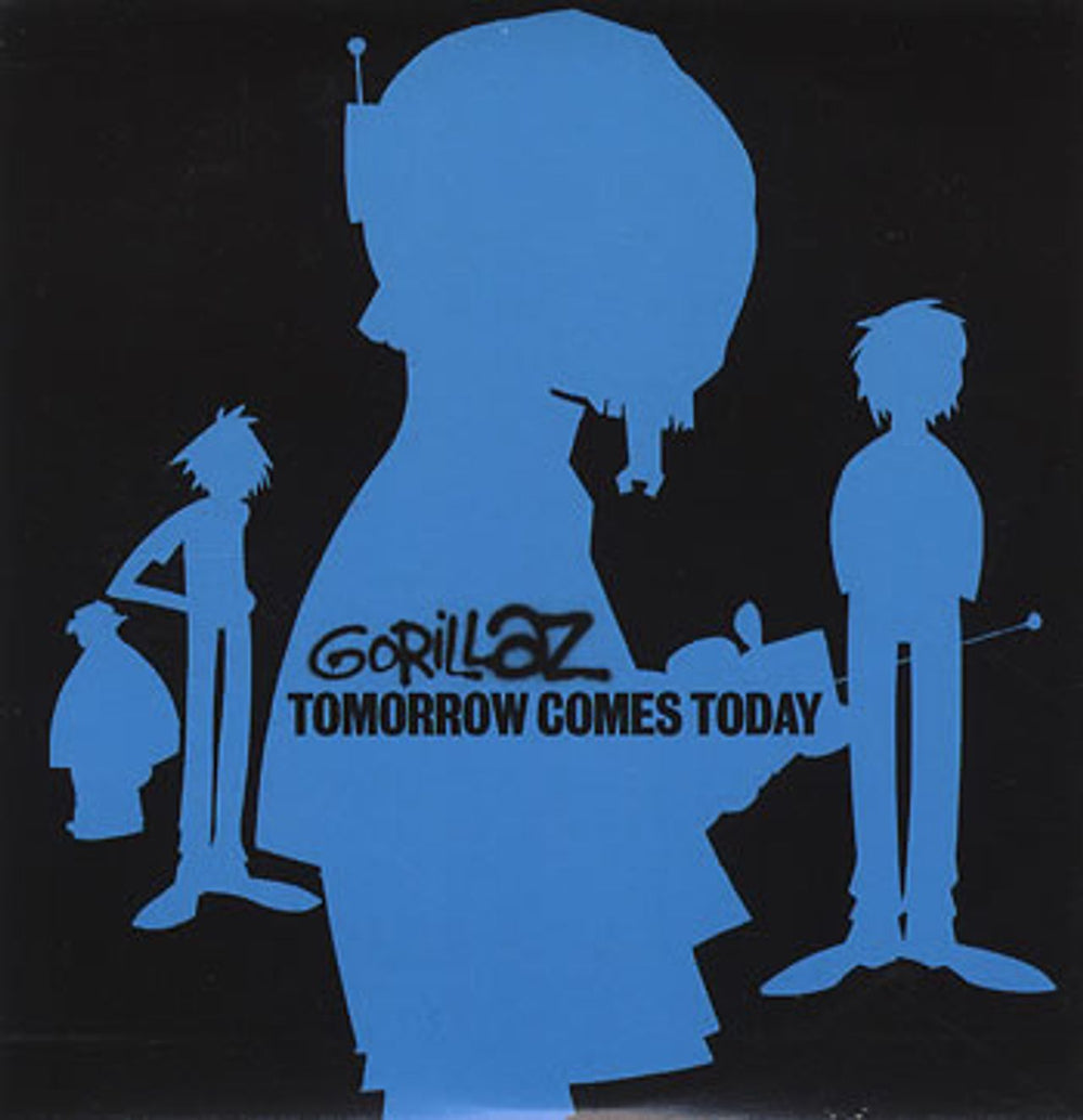 Gorillaz Tomorrow Comes Today UK Promo CD single (CD5 / 5") CDRDJ6573