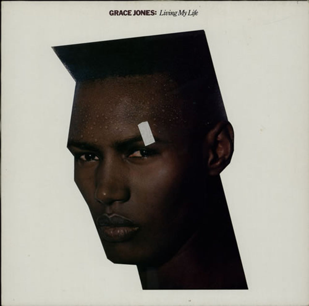 Grace Jones Living My Life German vinyl LP album (LP record) 204753-320