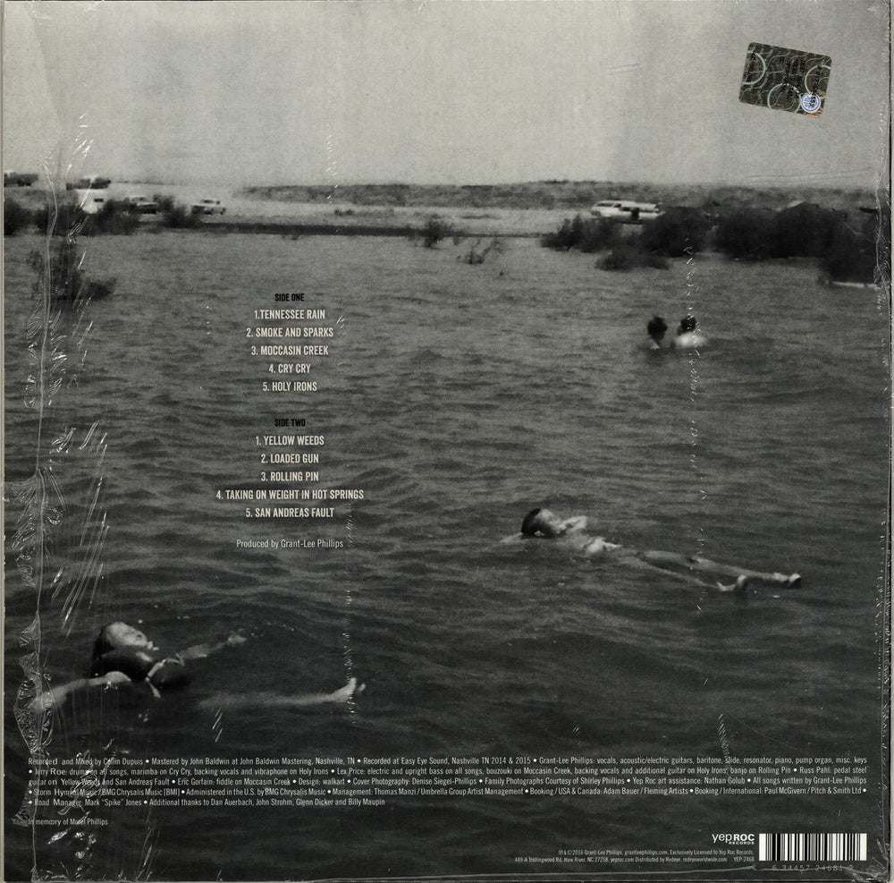 Grant-Lee Phillips The Narrows UK vinyl LP album (LP record) 634457246812