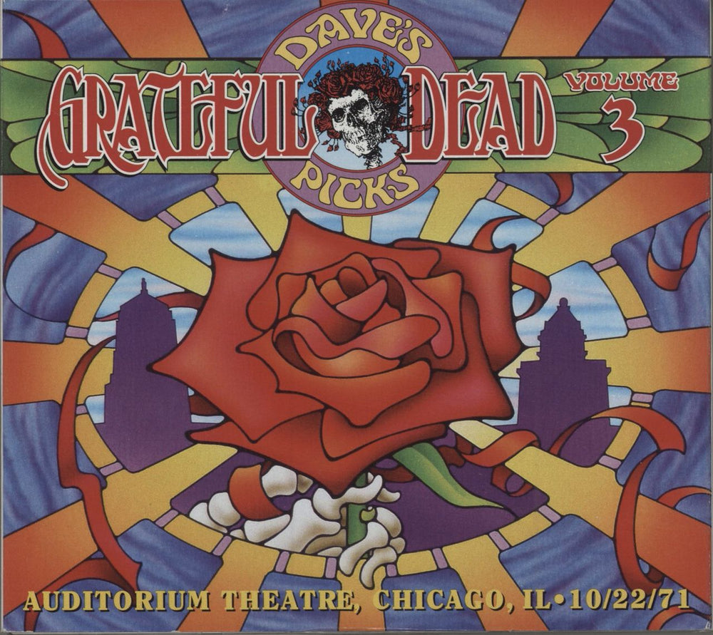 Grateful Dead Dave's Picks Volume 3: Auditorium Theatre, Chicago, IL 10/22/71 US 3-CD album set (Triple CD) R2529778