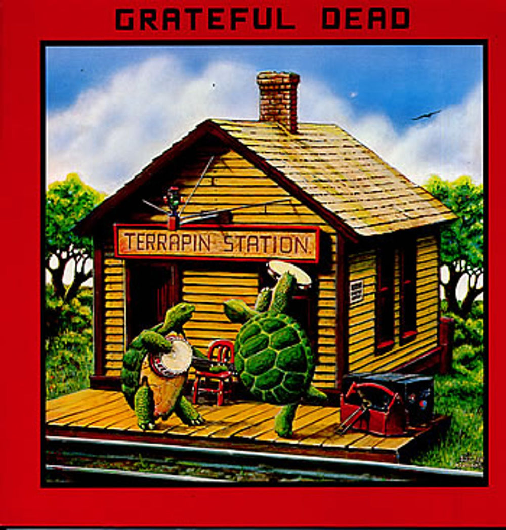 Grateful Dead Terrapin Station German vinyl LP album (LP record) 201190