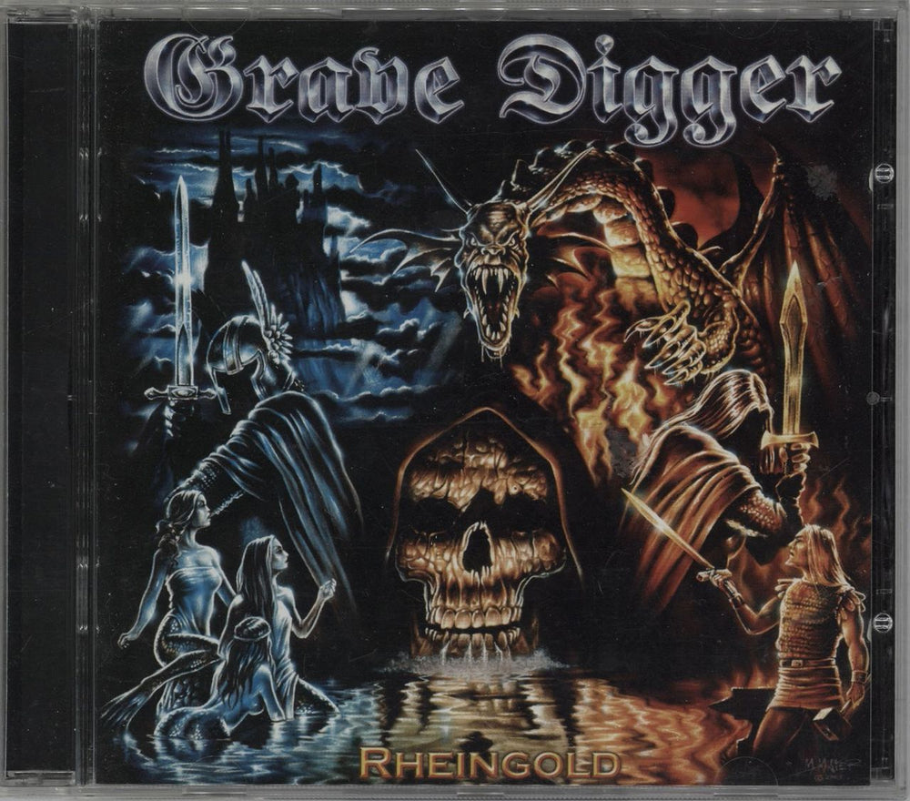 Grave Digger Rheingold German CD album (CDLP) NB1046