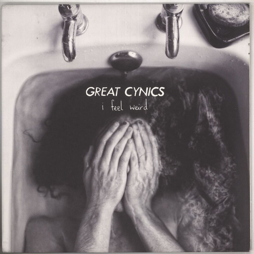 Great Cynics I Feel Weird - Blue and Black Marble Vinyl UK vinyl LP album (LP record) SPS033V