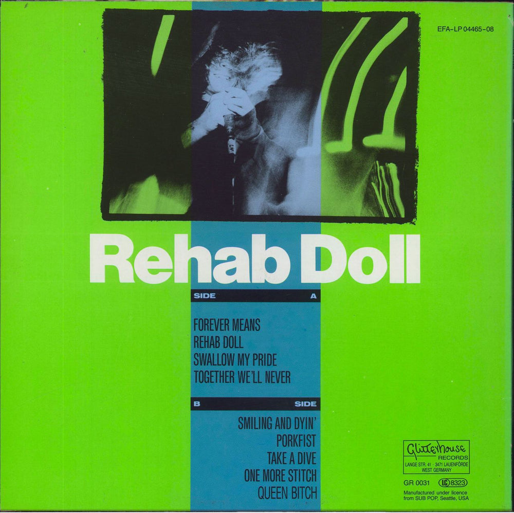 Green River Rehab Doll German vinyl LP album (LP record)