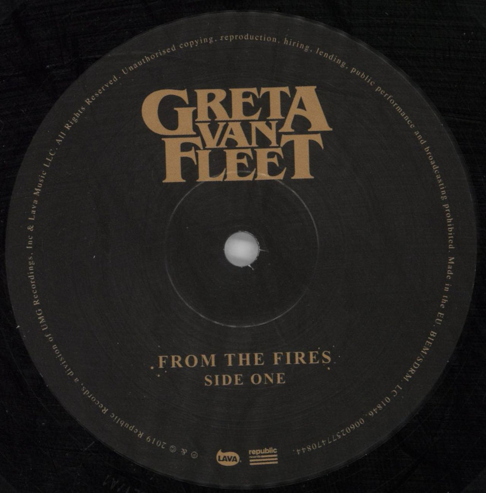 Greta Van Fleet From The Fires - RSD19 UK vinyl LP album (LP record) Q3LLPFR817979