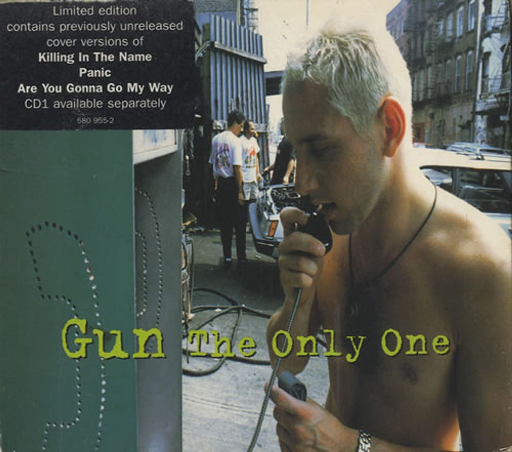 Gun (80s) The Only One UK CD single (CD5 / 5") 580955-2