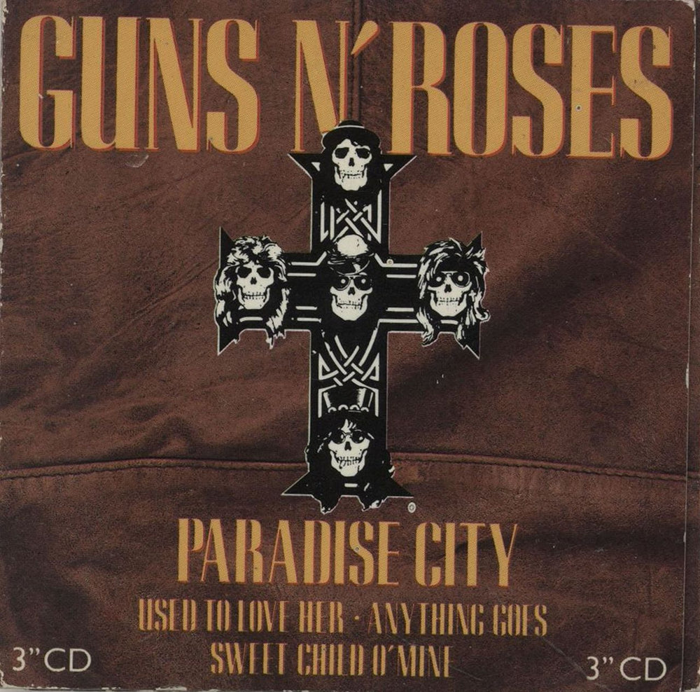 Guns N Roses Paradise City UK 3" CD single (CD3) GEF50CD