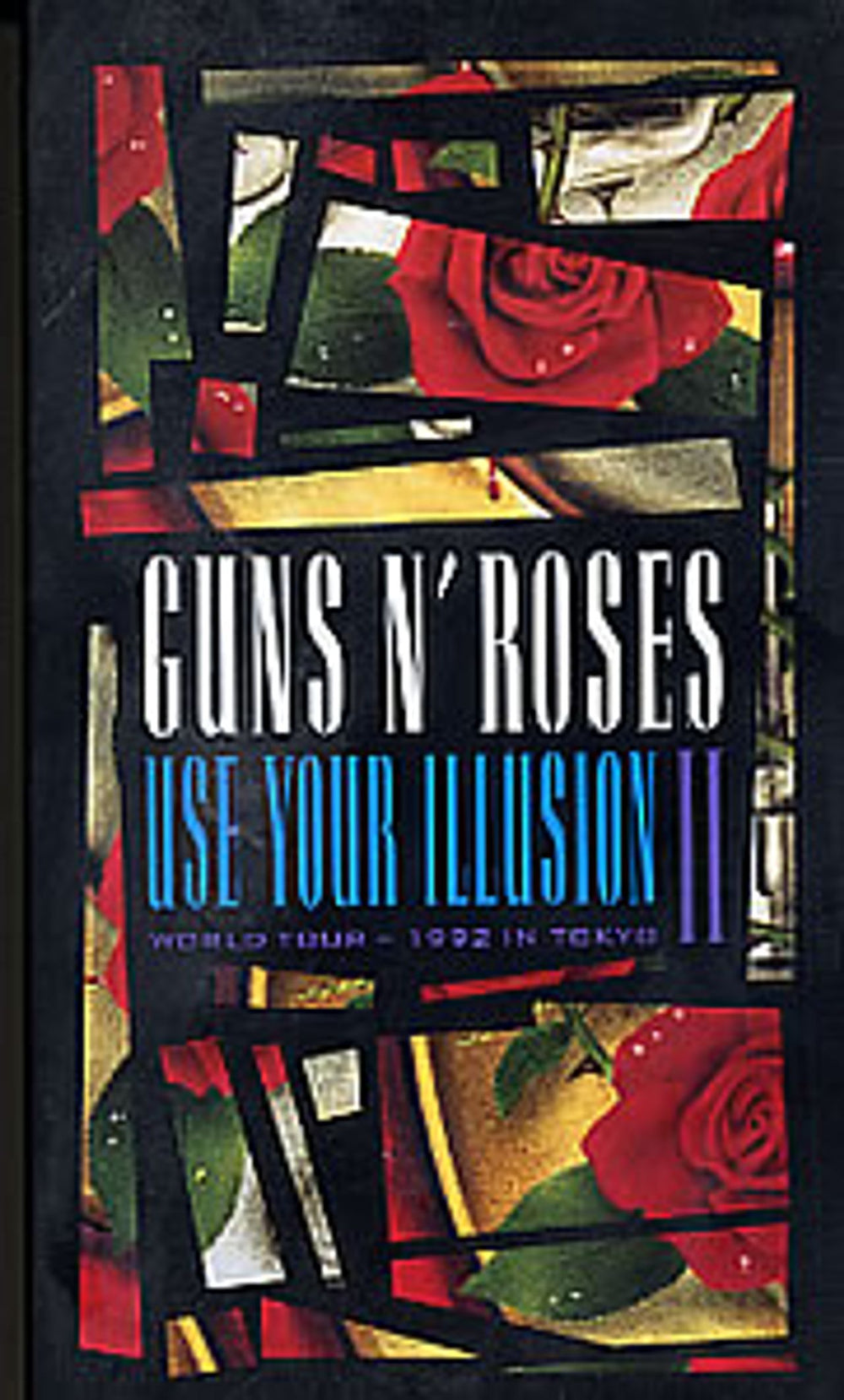 Guns N Roses Use Your Illusion 2 UK video (VHS or PAL or NTSC) GEFV-39522