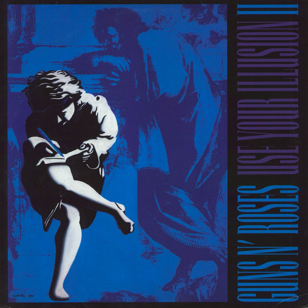 Guns N Roses Use Your Illusion II UK 2-LP vinyl record set (Double LP Album) 0720642442012