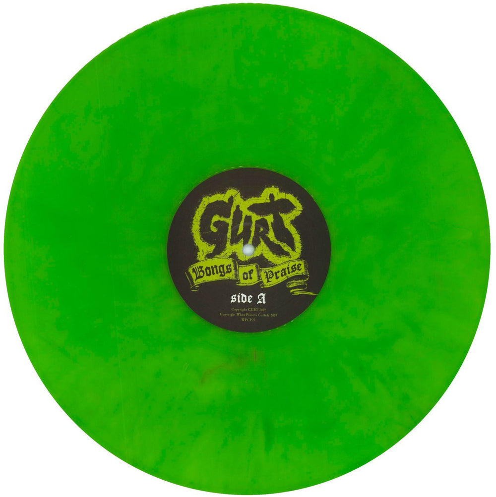 Gurt Bongs Of Praise - Green Vinyl UK vinyl LP album (LP record) 6UWLPBO816501