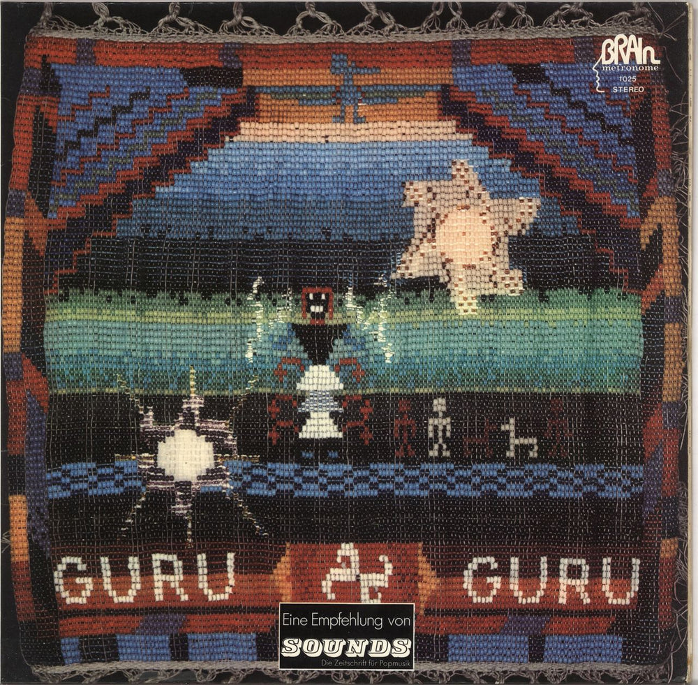 Guru Guru Guru Guru German vinyl LP album (LP record) 1025