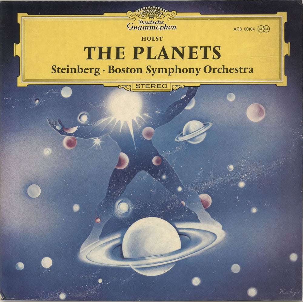 Gustav Holst The Planets Italian vinyl LP album (LP record) ACB00104