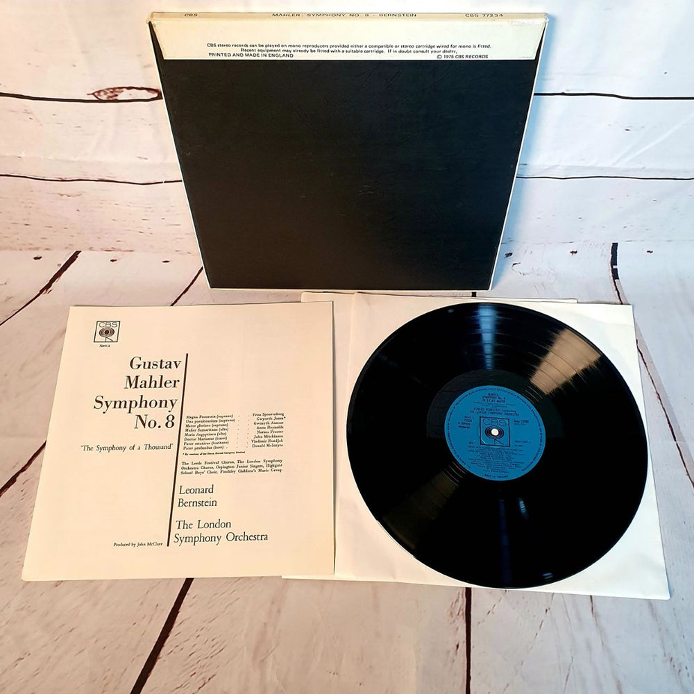 Gustav Mahler Symphony No. 8 UK Vinyl Box Set M22VXSY759316