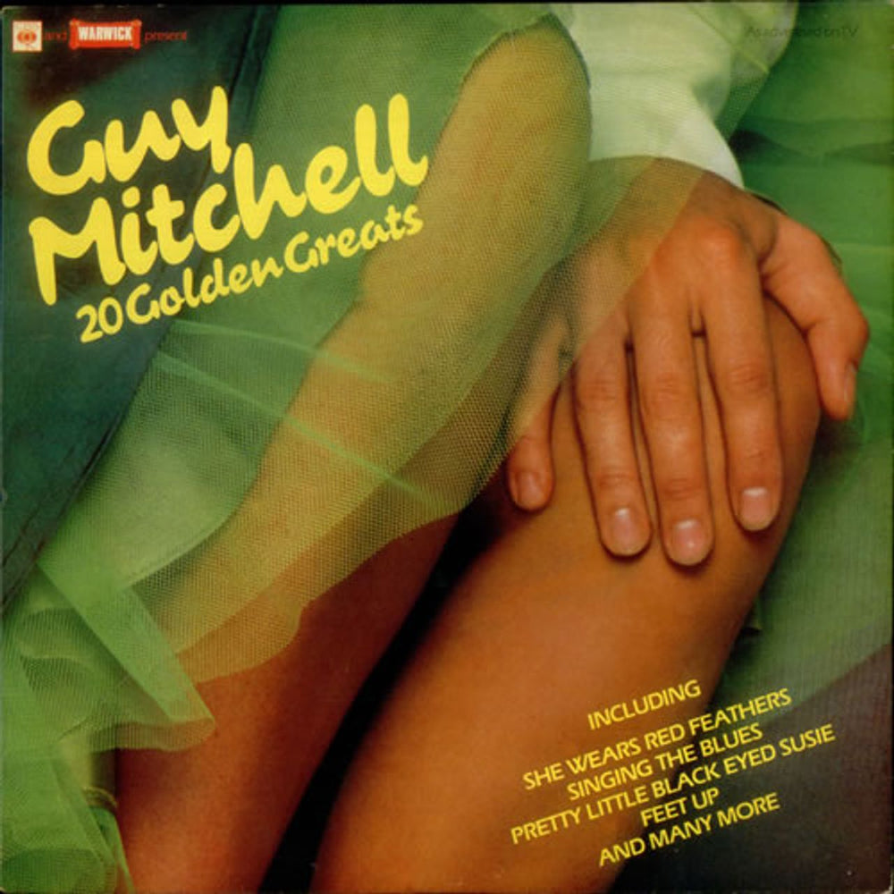 Guy Mitchell 20 Golden Greats UK vinyl LP album (LP record) PR5066