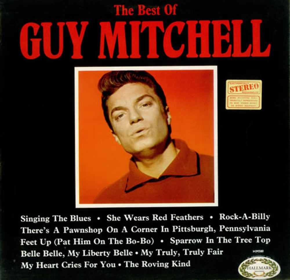 Guy Mitchell The Best Of Guy Mitchell UK vinyl LP album (LP record) HM580