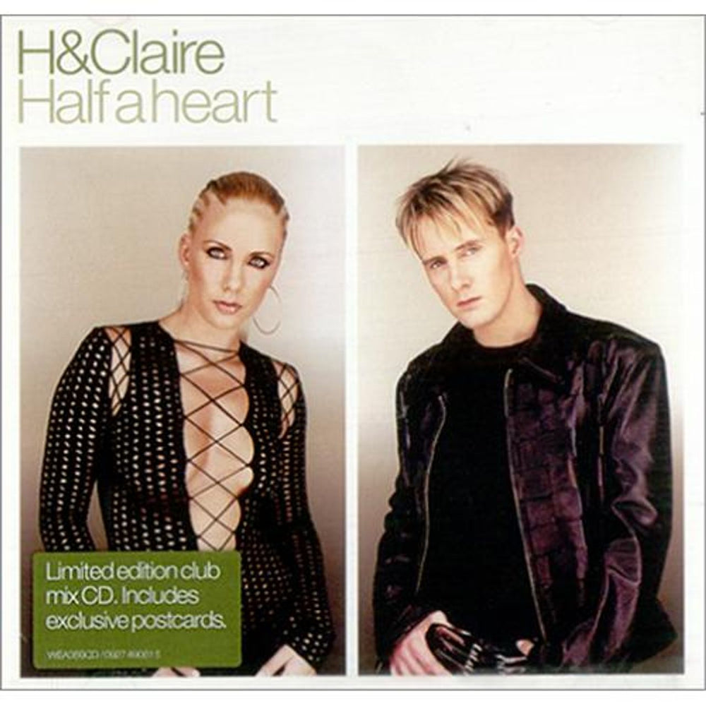 H & Claire Half A Heart UK 2-CD single set (Double CD single) WEA395CD/CDX