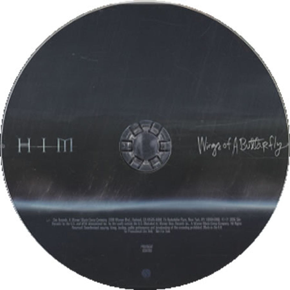 H.i.m (His Infernal Majesty) Wings Of A Butterfly UK Promo CD single (CD5 / 5") HMIC5WI344885