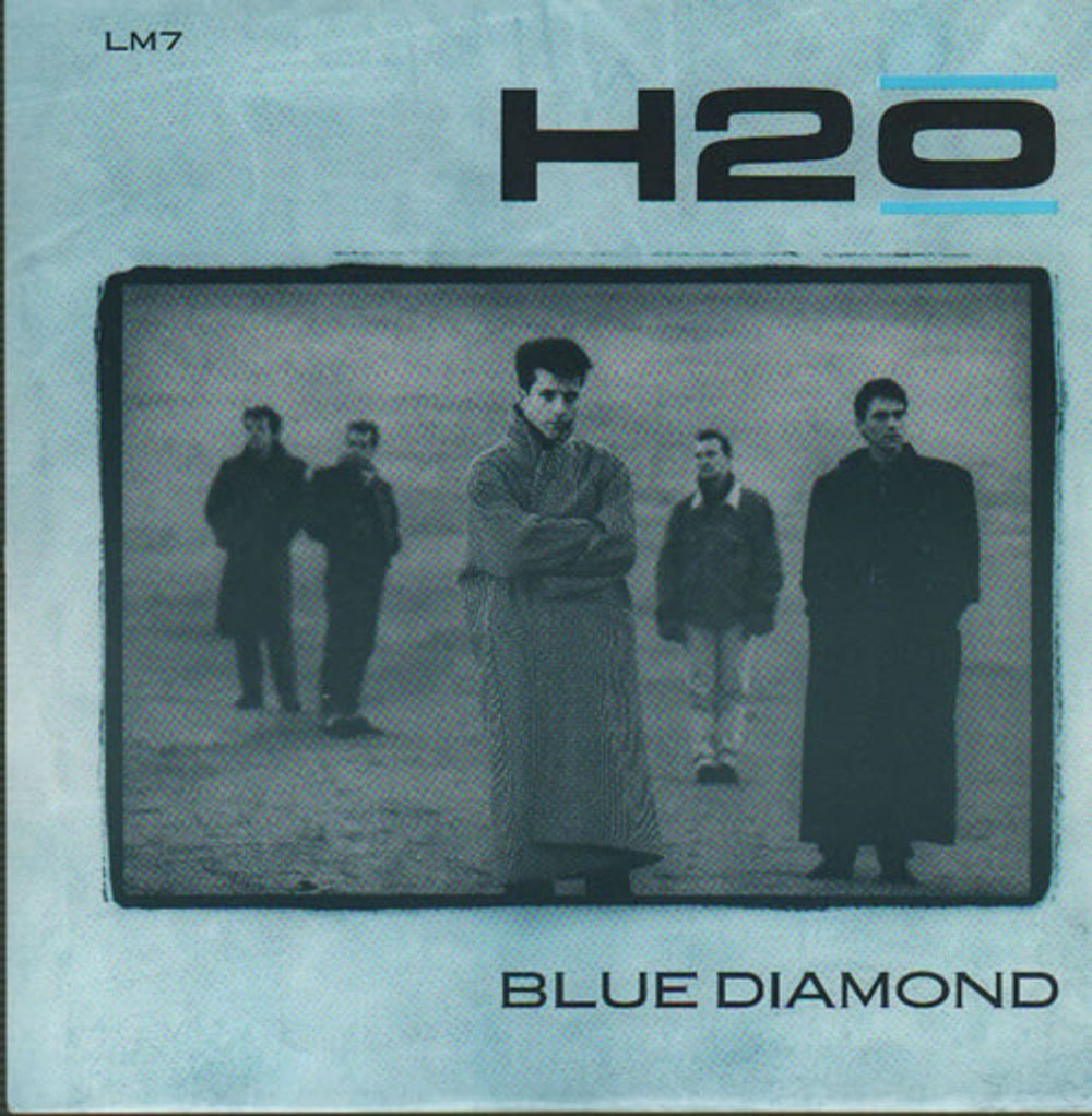 H2O Blue Diamond UK 7" vinyl single (7 inch record / 45) LM7