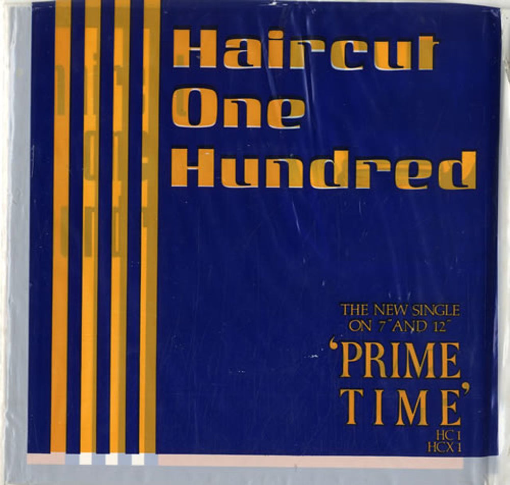 Haircut 100 Prime Time + Printed Outer Bag UK 7" vinyl single (7 inch record / 45) HC1