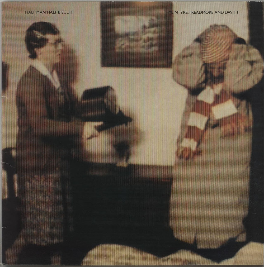 Half Man Half Biscuit McIntyre, Treadmore And Davitt UK vinyl LP album (LP record) PROBE30