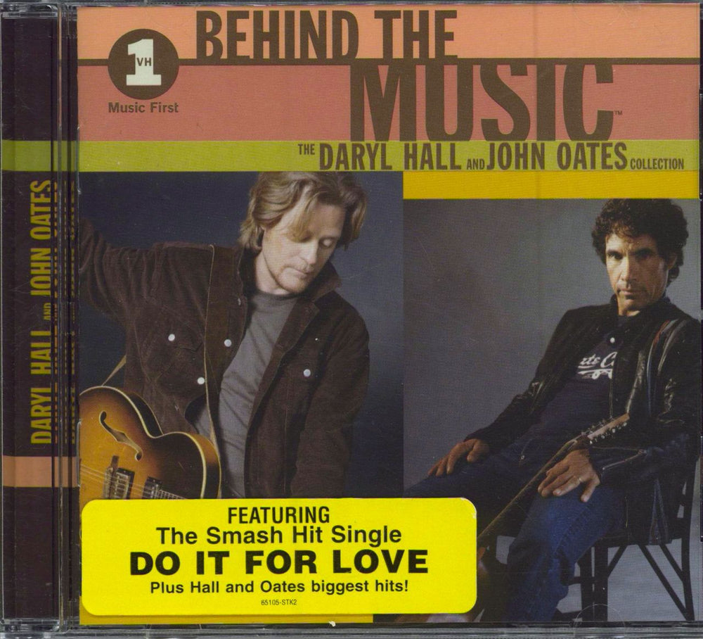 Hall & Oates VH1 Behind the Music: The Daryl Hall & John Oates Collection US CD album (CDLP) 07863-65105-2