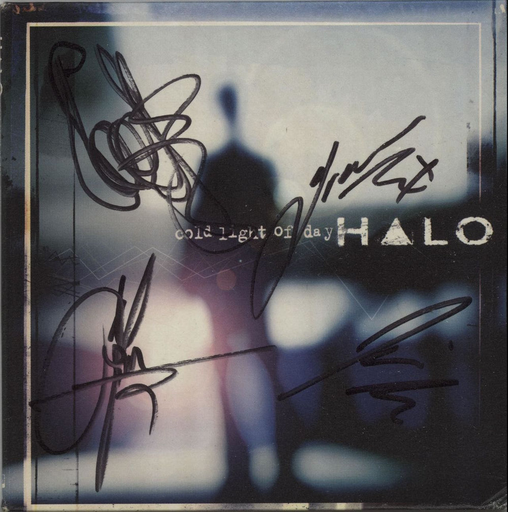 Halo ColD liGht of dAy - Fully Autographed UK Promo CD single (CD5 / 5") XPCD2616