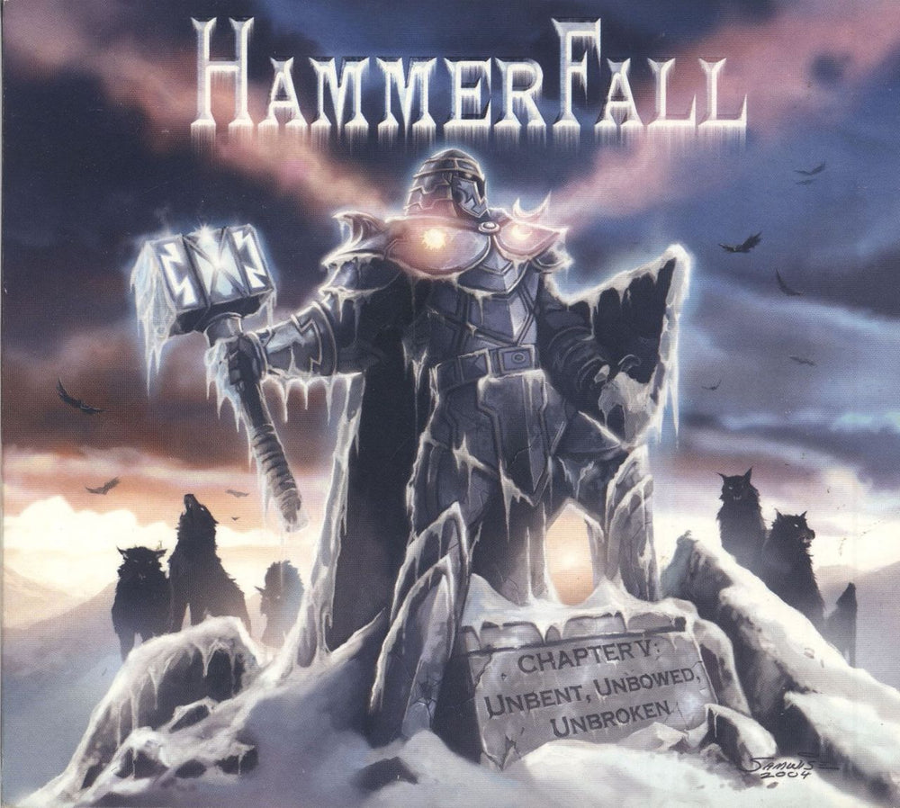 HammerFall Chapter V: Unbent, Unbowed, Unbroken German CD album (CDLP) NB1375-0