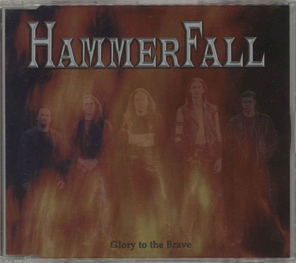 HammerFall Glory To The Brave German CD single (CD5 / 5") NB299-2