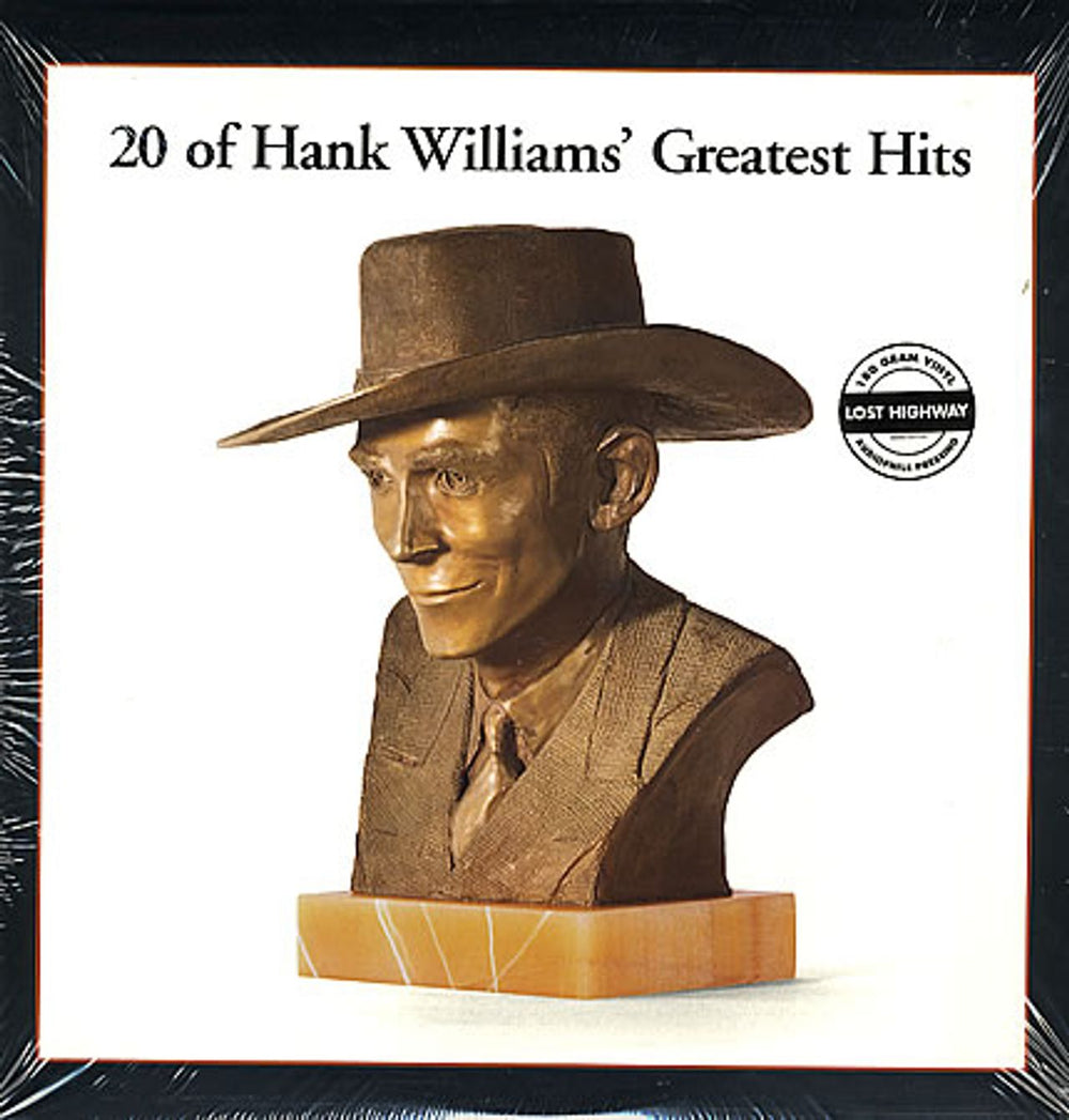 Hank Williams 20 Of Hank Williams' Greatest Hits - 180gm US vinyl LP album (LP record) 257101