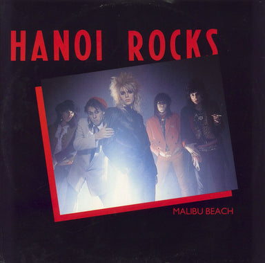 Hanoi Rocks Malibu Beach UK 12" vinyl single (12 inch record / Maxi-single) LIXT1