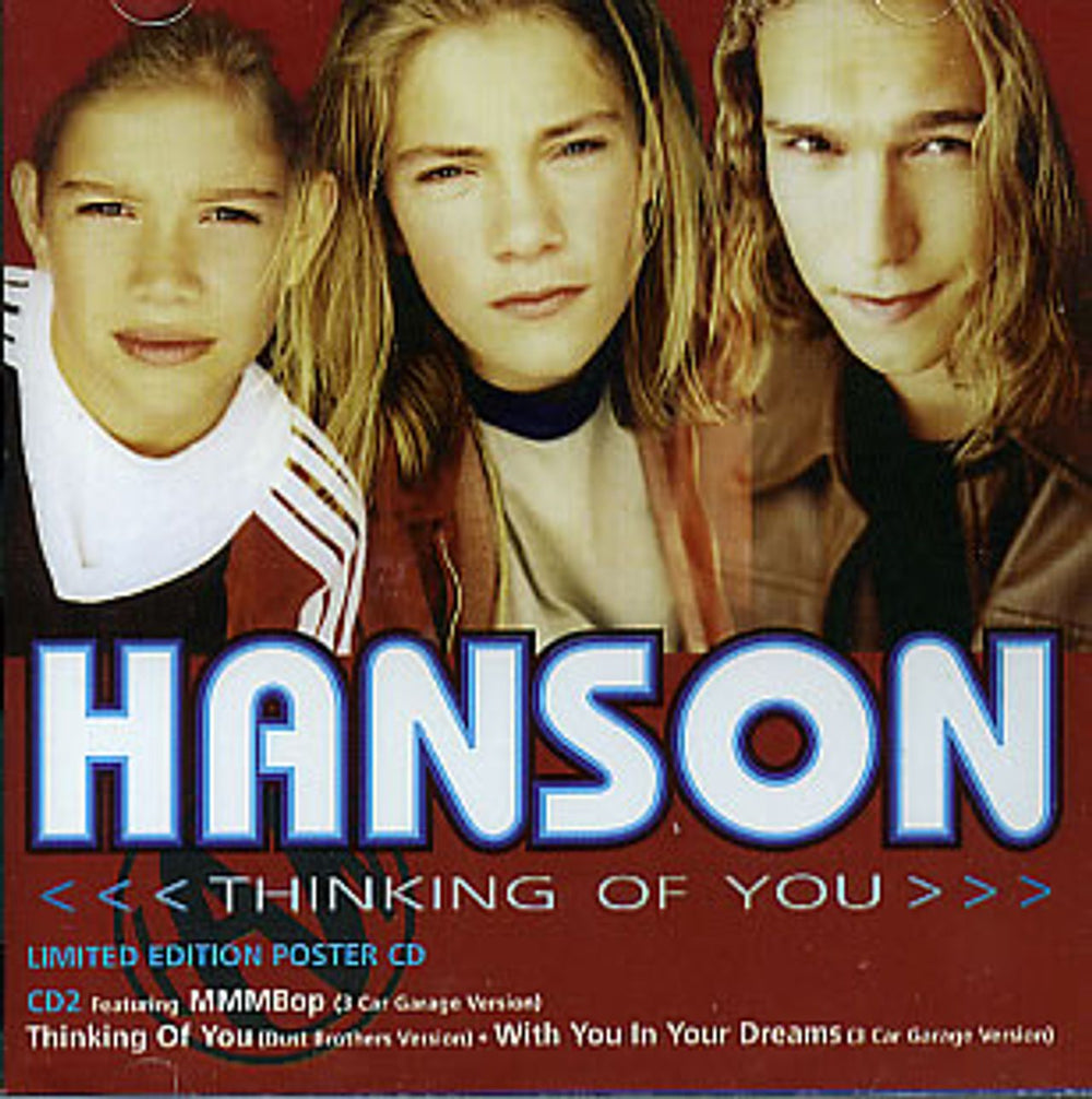 Hanson Thinking Of You - CD2 UK CD single (CD5 / 5") 566127-2