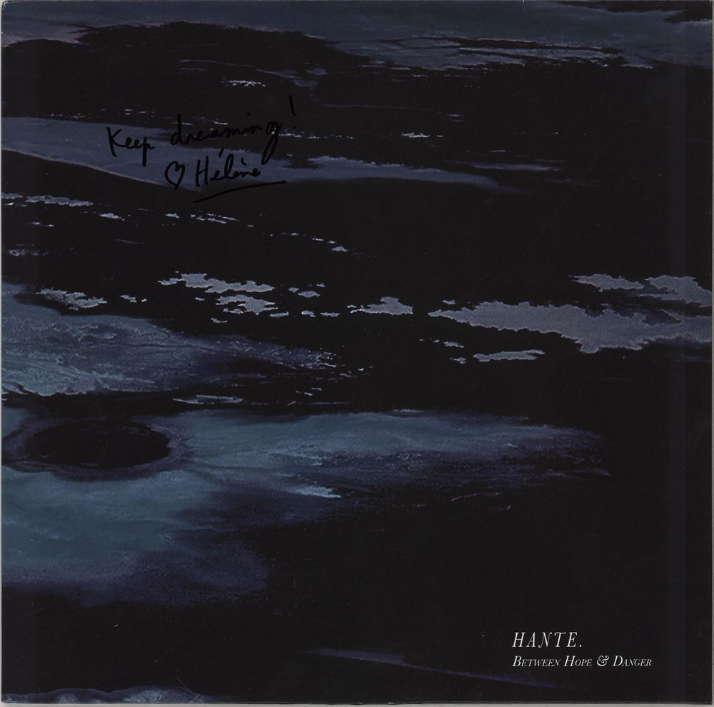 Hante. Between Hope & Danger - 1st - Blue Violet Vinyl - Signed French vinyl LP album (LP record) SR004